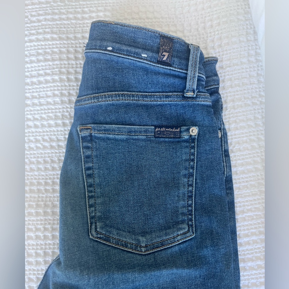 7 For All Mankind | The High Waist Ankle Skinny | Size 27